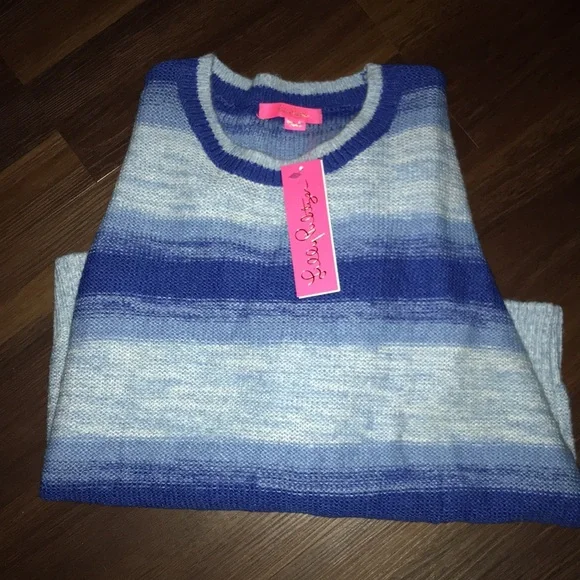 Lilly Pulitzer Elannie Ombre Striped Sweater NWT - Picture 6 of 6